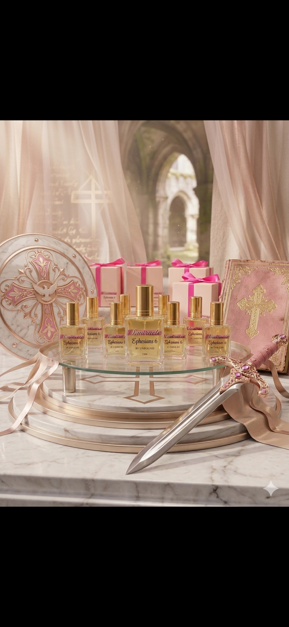 Ephesians 6 Fragrance line display
