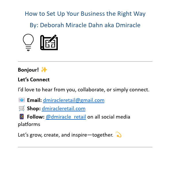 How To Set Up Your Business The Right Way