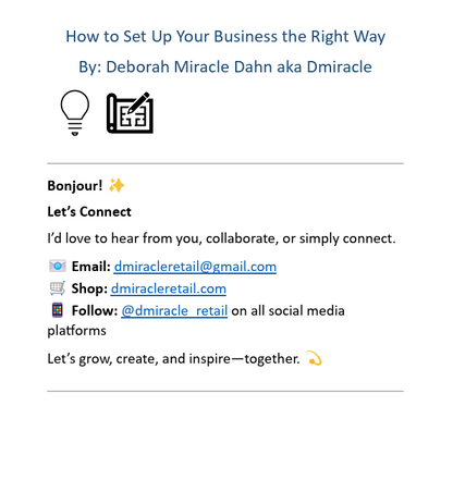 How To Set Up Your Business The Right Way